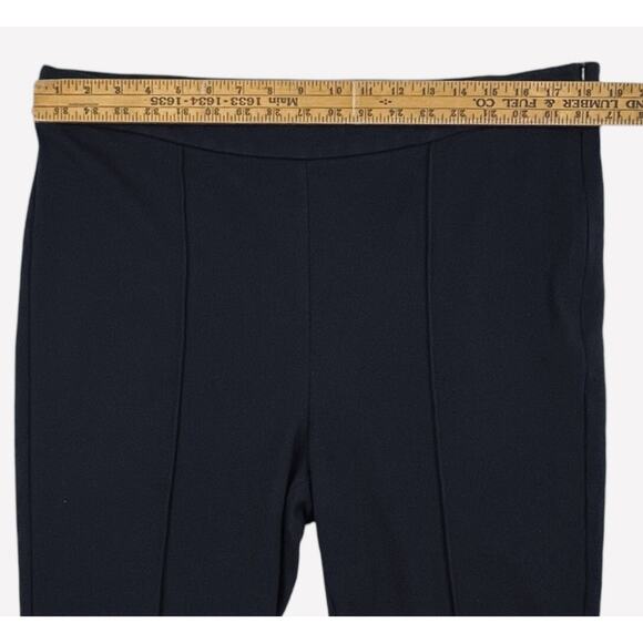 Tommy Hilfiger Pants Womens XL Black Pull-On Ponte Knit Creased Front Legs - Picture 8 of 10